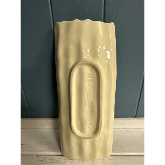 Vintage MCM Asparagus Appetizer Ceramic Serving Dish Cardinal Made In USA - Picture 3 of 4